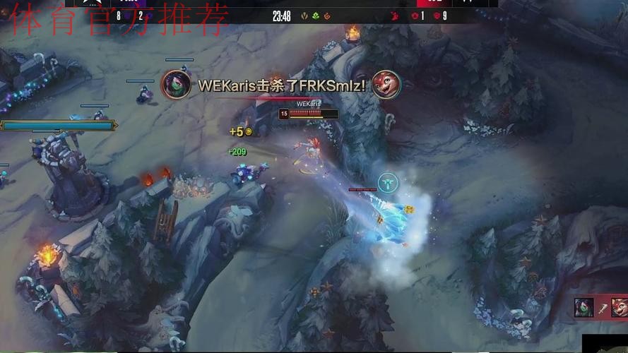 Karis使用阿卡丽打出8/0/3战绩，斩获WE对阵FRK第一局MVP