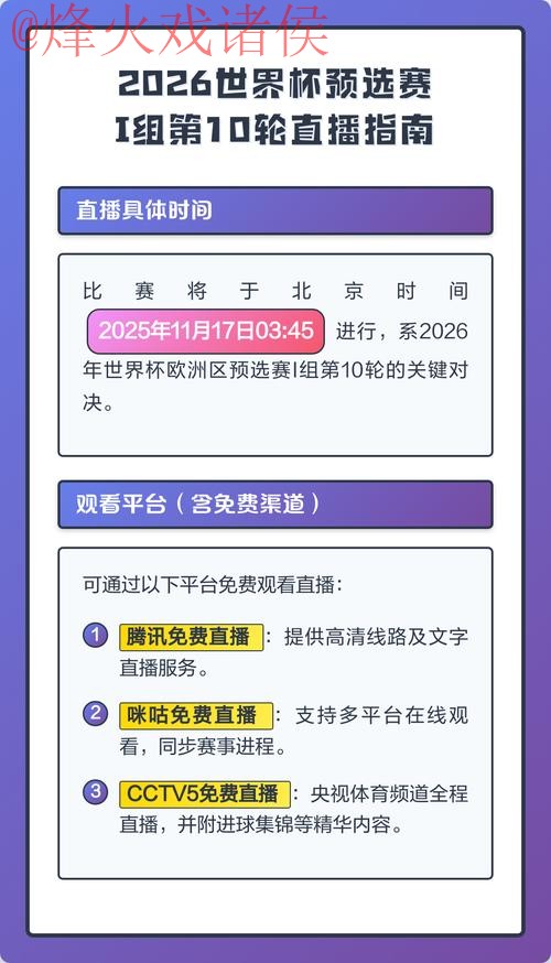 2026世界杯直播平台推荐：免费观看与付费选择
